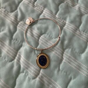 Alex & Ani Scorpio Silver Bangle